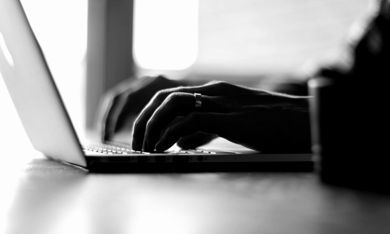 Professional workspace showing modern office environment for web design and development collaboration