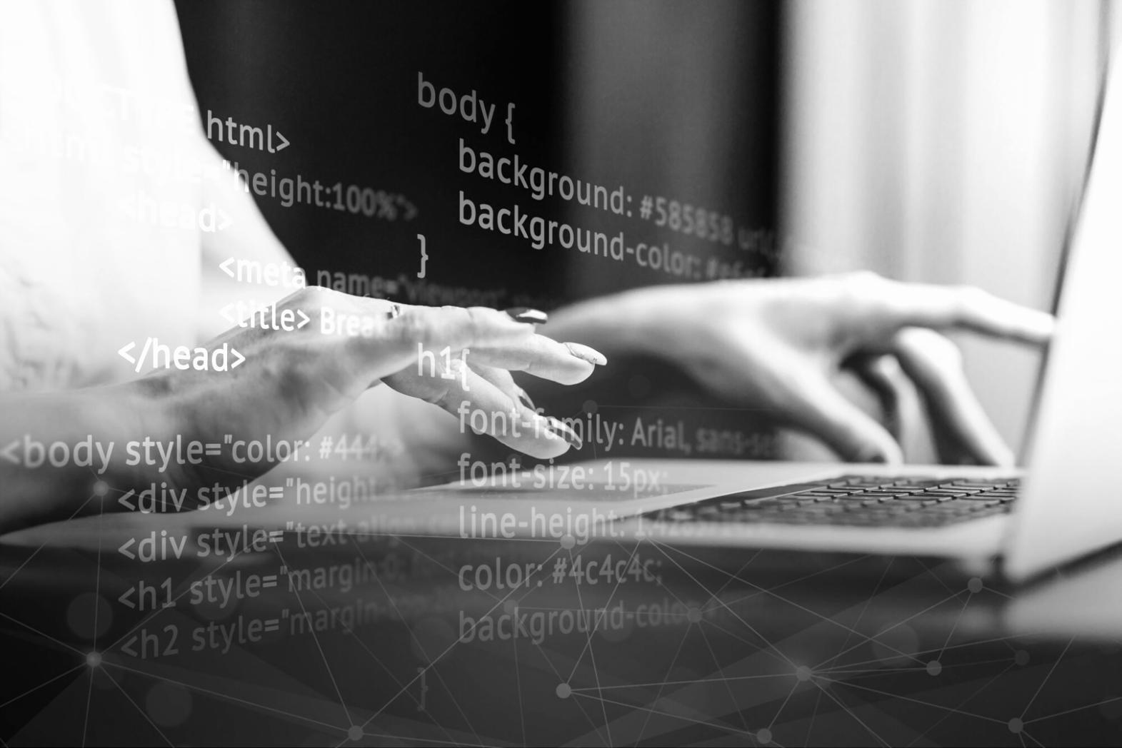 Website design process and planning session